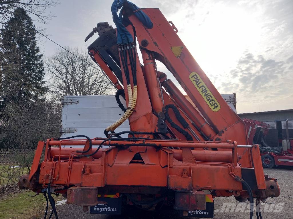 Scania R124, 420, 6x2, PALFINGER Camiones bañeras basculantes o volquetes