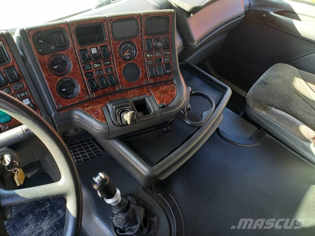 Scania R124, 420, 6x2, PALFINGER Camiones bañeras basculantes o volquetes