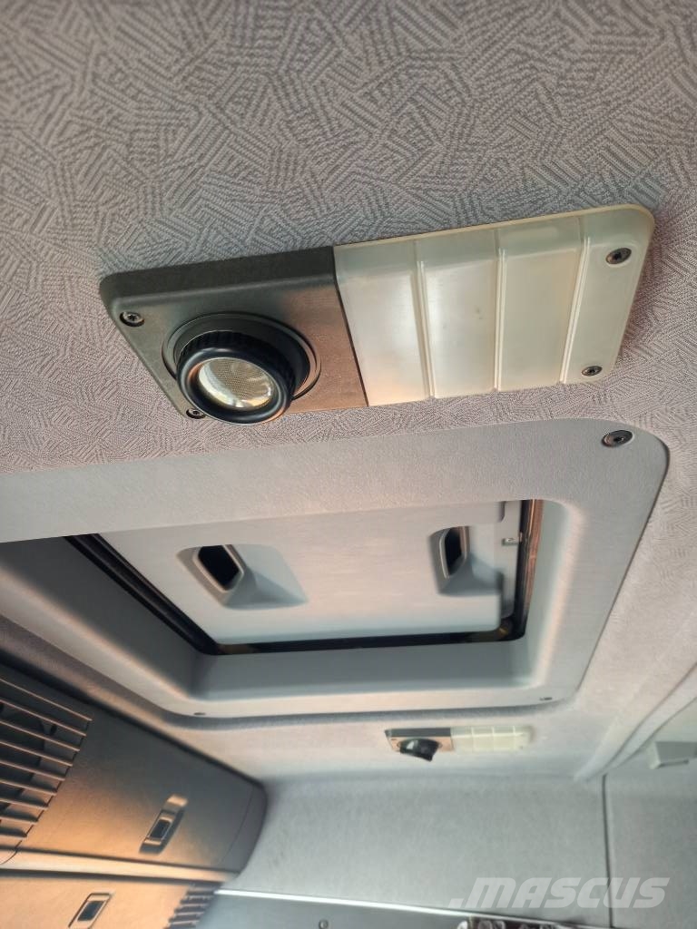 Scania R124, 420, 6x2, PALFINGER Camiones bañeras basculantes o volquetes