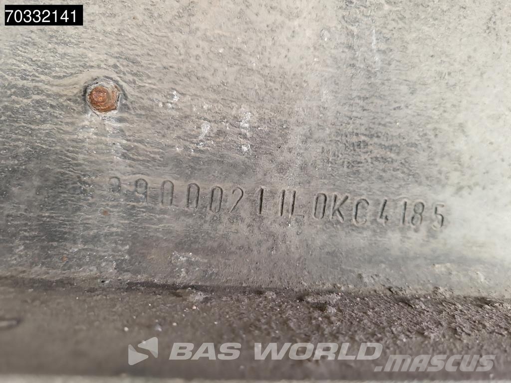 Wabco ZAA18SIKL 2 axles مقطورات ذات هيكل صندوقي