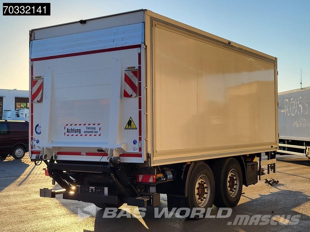 Wabco ZAA18SIKL 2 axles مقطورات ذات هيكل صندوقي