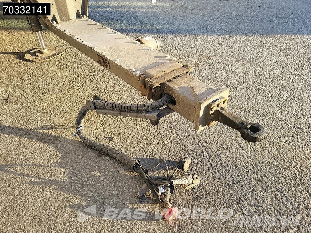 Wabco ZAA18SIKL 2 axles مقطورات ذات هيكل صندوقي