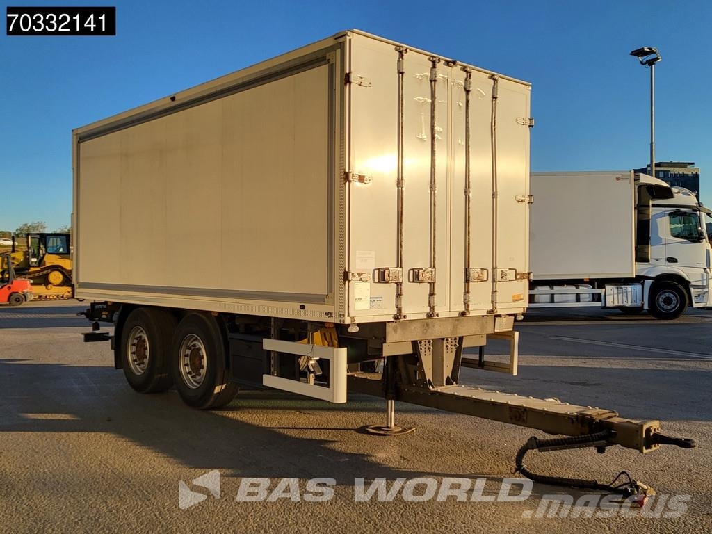 Wabco ZAA18SIKL 2 axles مقطورات ذات هيكل صندوقي