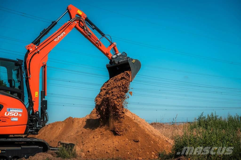 Kubota U10 U18 U27 U36 U50 U56 KX016 KX019 KX027 KX037 KX Minigraafmachines < 7t