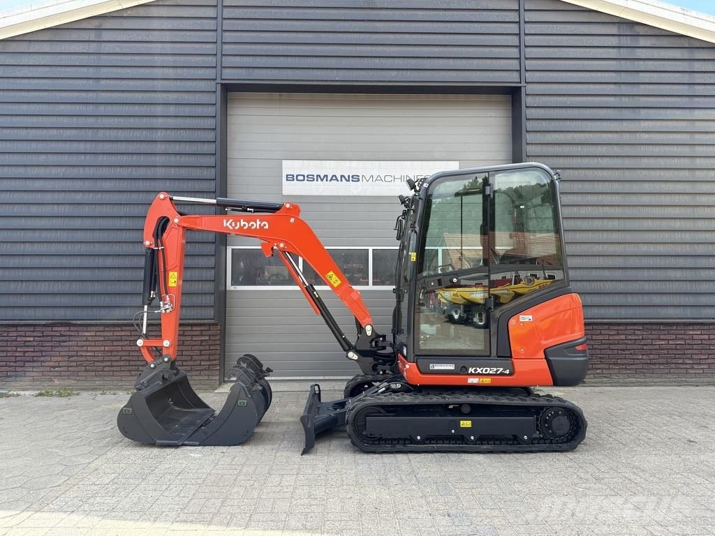 Kubota U10 U18 U27 U36 U50 U56 KX016 KX019 KX027 KX037 KX Minigraafmachines < 7t