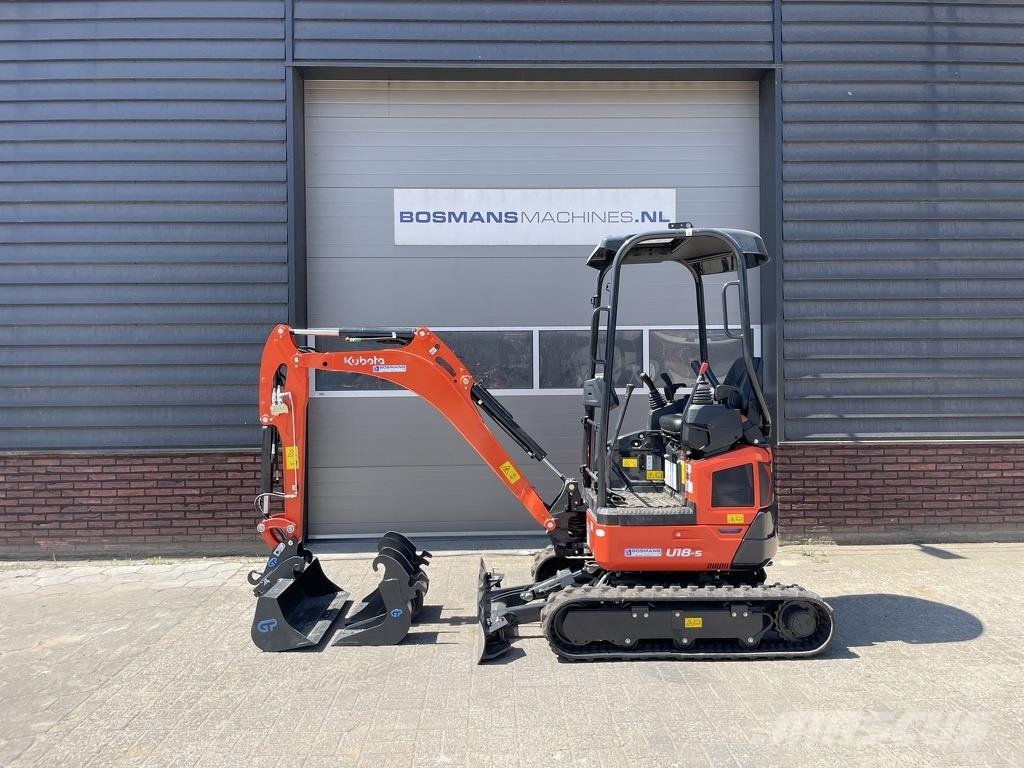 Kubota U10 U18 U27 U36 U50 U56 KX016 KX019 KX027 KX037 KX Minigraafmachines < 7t