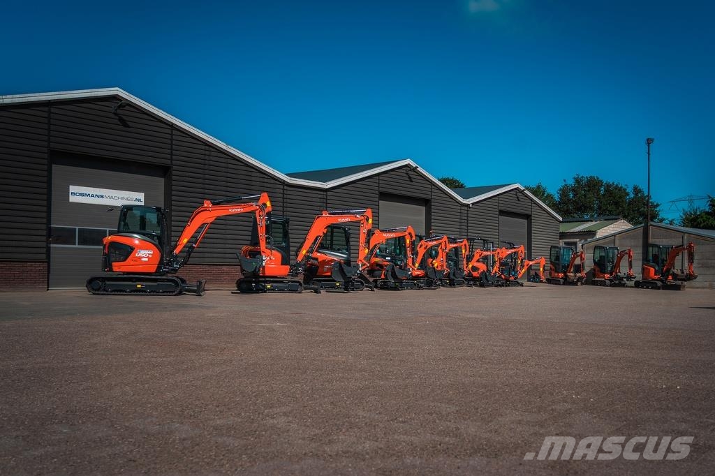 Kubota U10 U18 U27 U36 U50 U56 KX016 KX019 KX027 KX037 KX Minigraafmachines < 7t