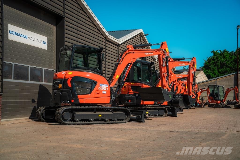 Kubota U10 U18 U27 U36 U50 U56 KX016 KX019 KX027 KX037 KX Minigraafmachines < 7t