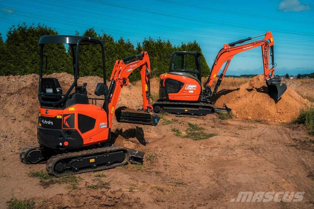 Kubota U10 U18 U27 U36 U50 U56 KX016 KX019 KX027 KX037 KX Minigraafmachines < 7t