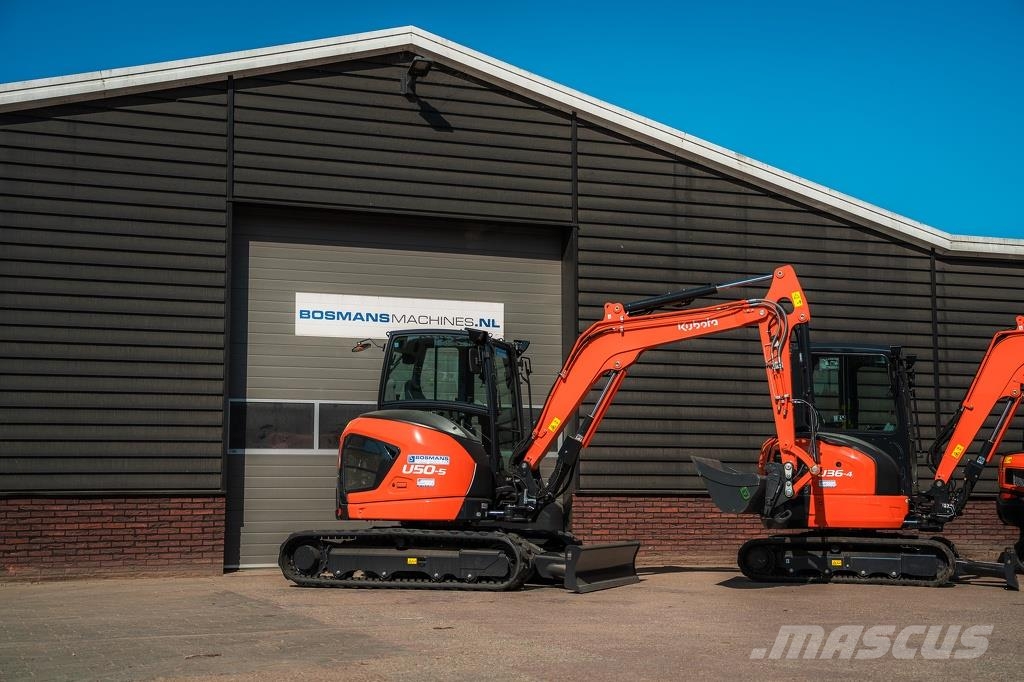 Kubota U10 U18 U27 U36 U50 U56 KX016 KX019 KX027 KX037 KX Minigraafmachines < 7t