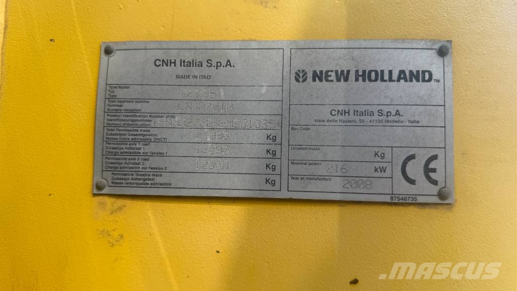 New Holland W 270 B Wheel loaders