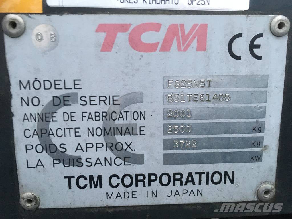 TCM FG25N5T V-2386 OB Chariots GPL