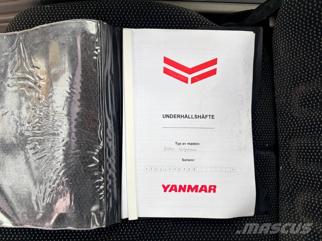 Yanmar B 110 W Wielgraafmachines