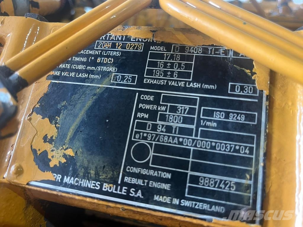 Liebherr D9408 TI-E A3 Motores