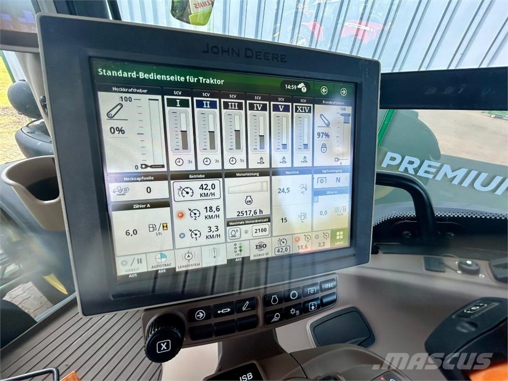 John Deere 6R 250 الجرارات