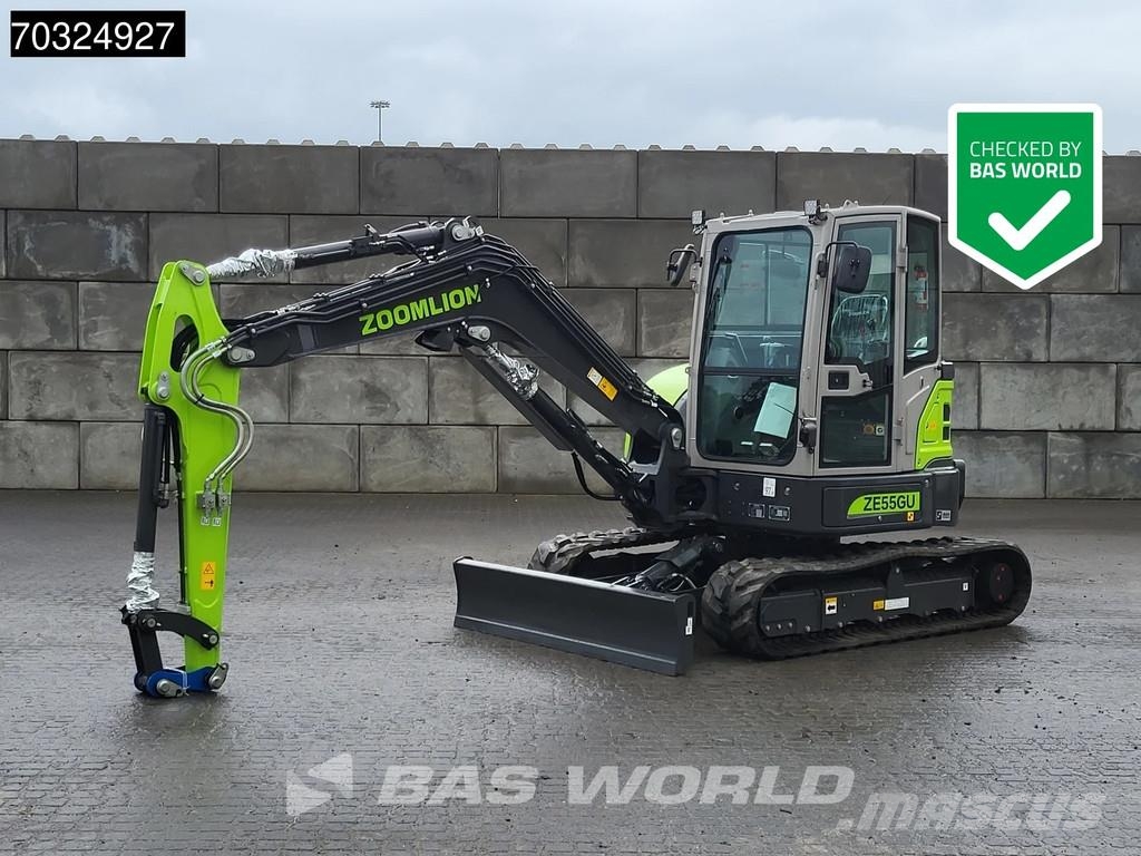 Zoomlion ZE55 GU KUBOTA ENGINE - CE CERTIFIED Miniescavadeiras < 7t (Mini escavadeiras)