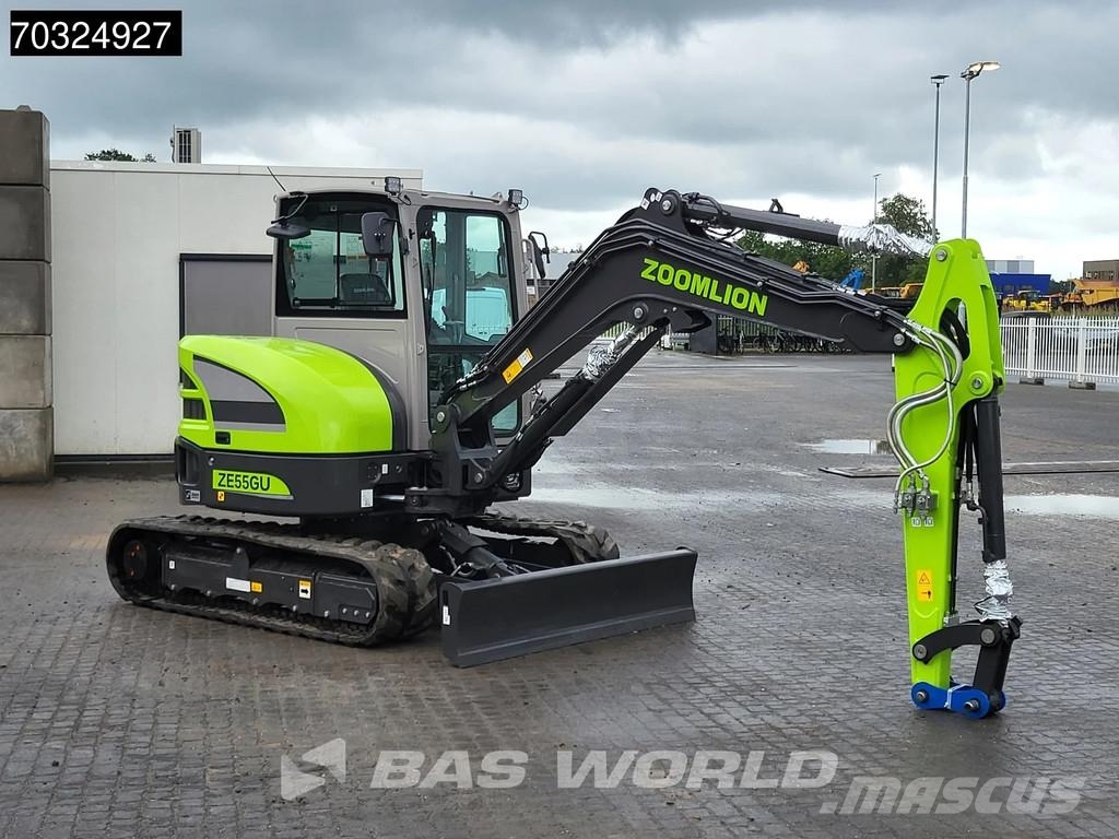 Zoomlion ZE55 GU KUBOTA ENGINE - CE CERTIFIED Miniescavadeiras < 7t (Mini escavadeiras)