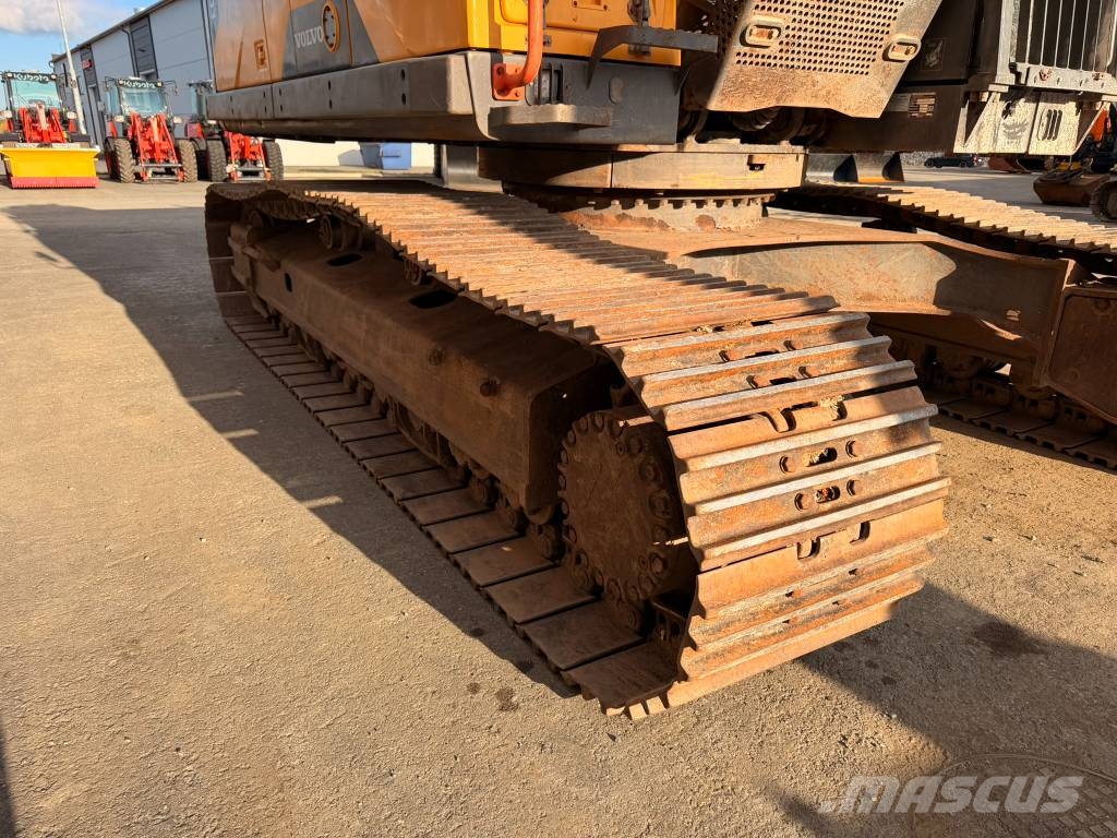 Volvo EC 380 EL täydellinen historia Excavadoras sobre orugas