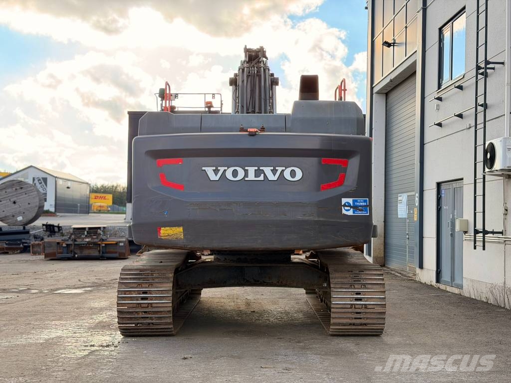 Volvo EC 380 EL täydellinen historia Excavadoras sobre orugas