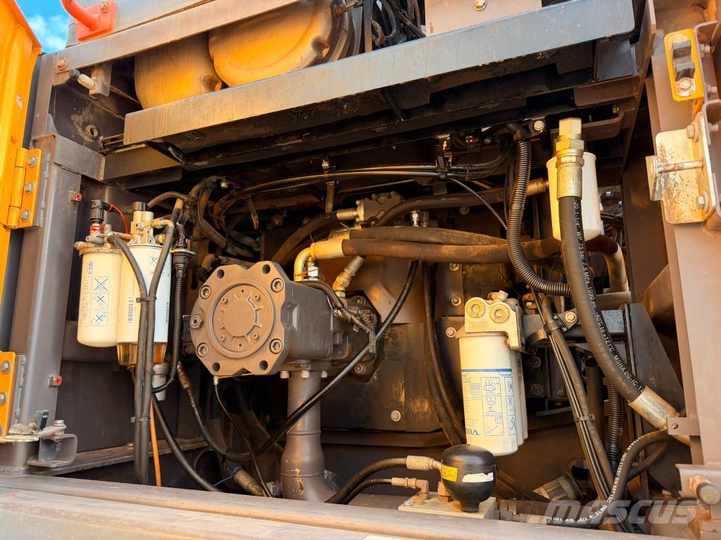 Volvo EC 380 EL täydellinen historia Excavadoras sobre orugas