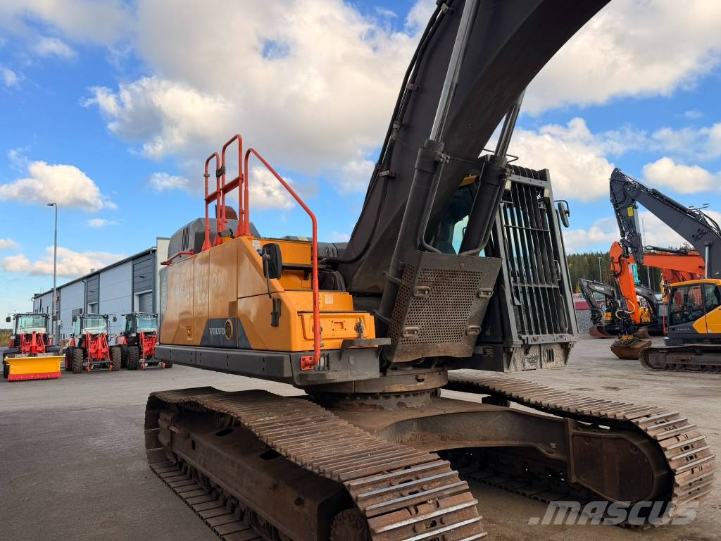 Volvo EC 380 EL täydellinen historia Excavadoras sobre orugas