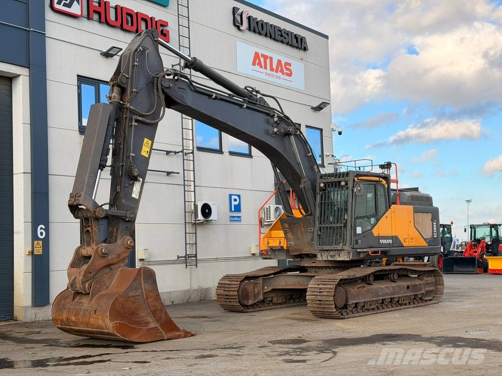 Volvo EC 380 EL täydellinen historia Excavadoras sobre orugas