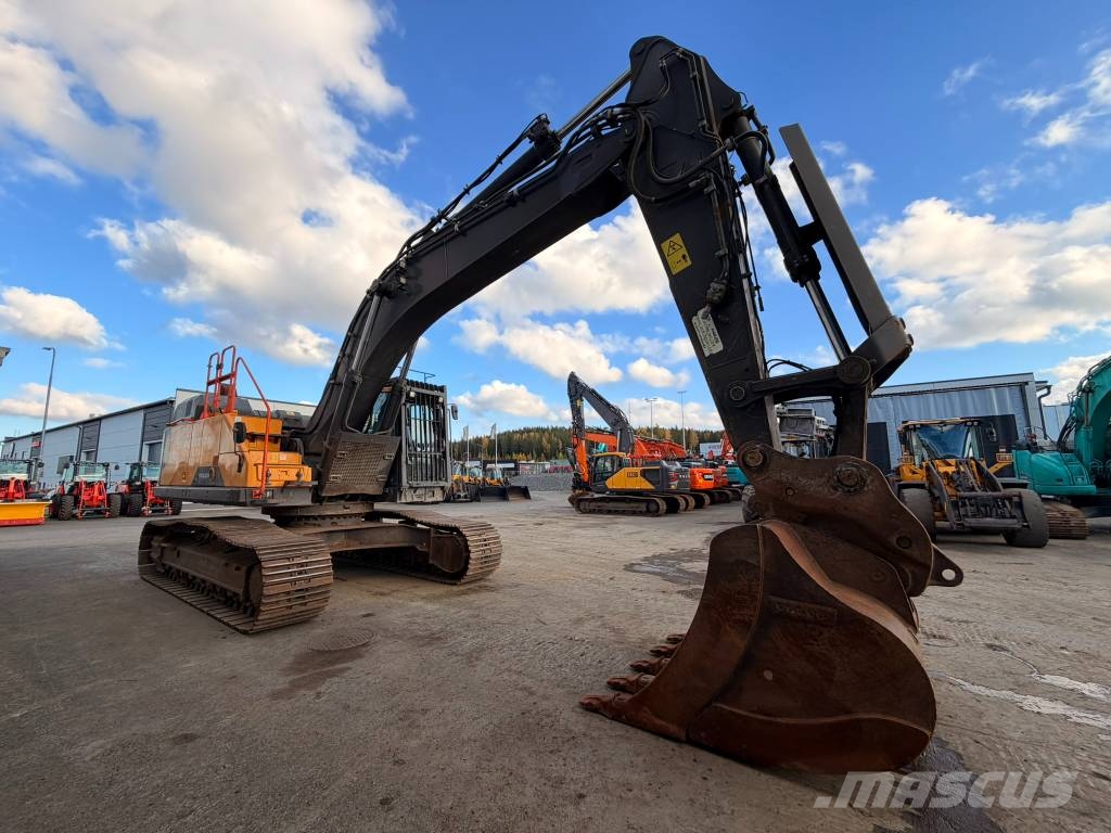 Volvo EC 380 EL täydellinen historia Excavadoras sobre orugas