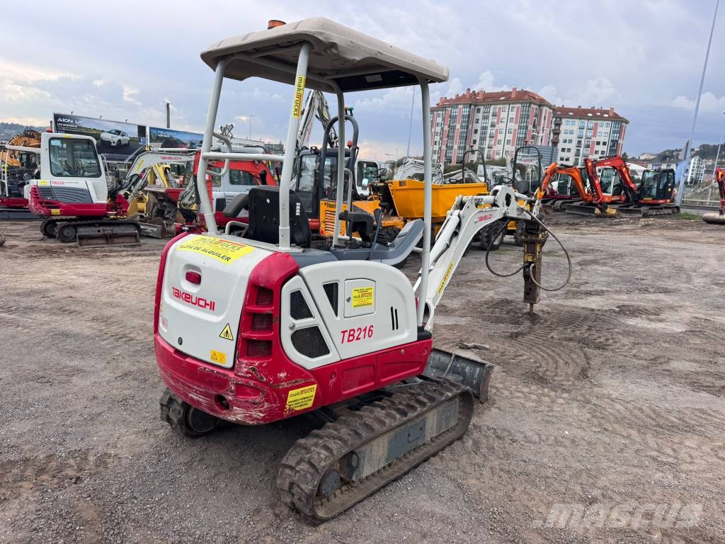Takeuchi TB 216 Minikaivukoneet < 7t