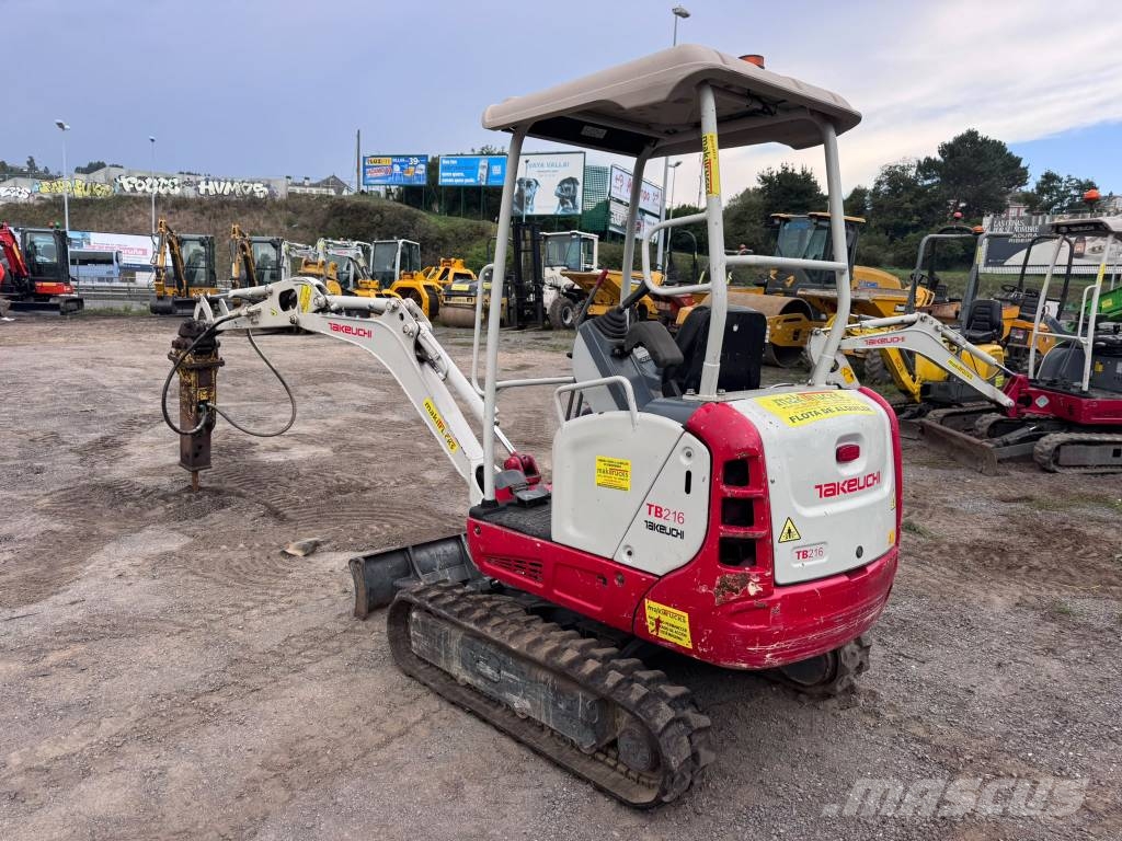 Takeuchi TB 216 Minikaivukoneet < 7t