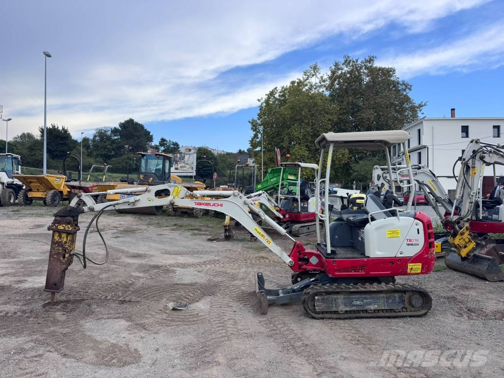 Takeuchi TB 216 Minikaivukoneet < 7t