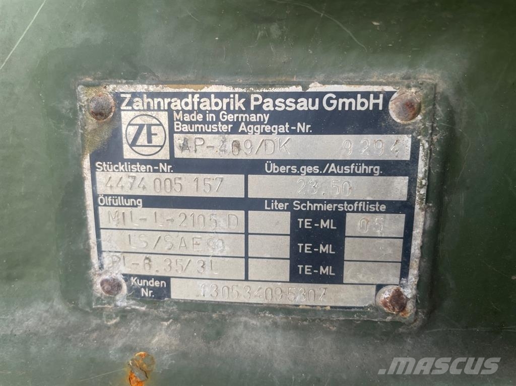 ZF AP-409/DK محور العجلة