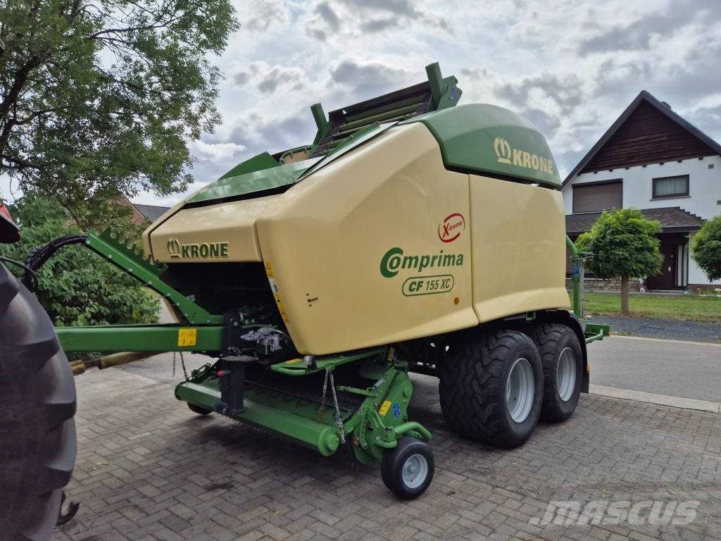 Krone Comprima CF 155 XC محزمات مستديرة