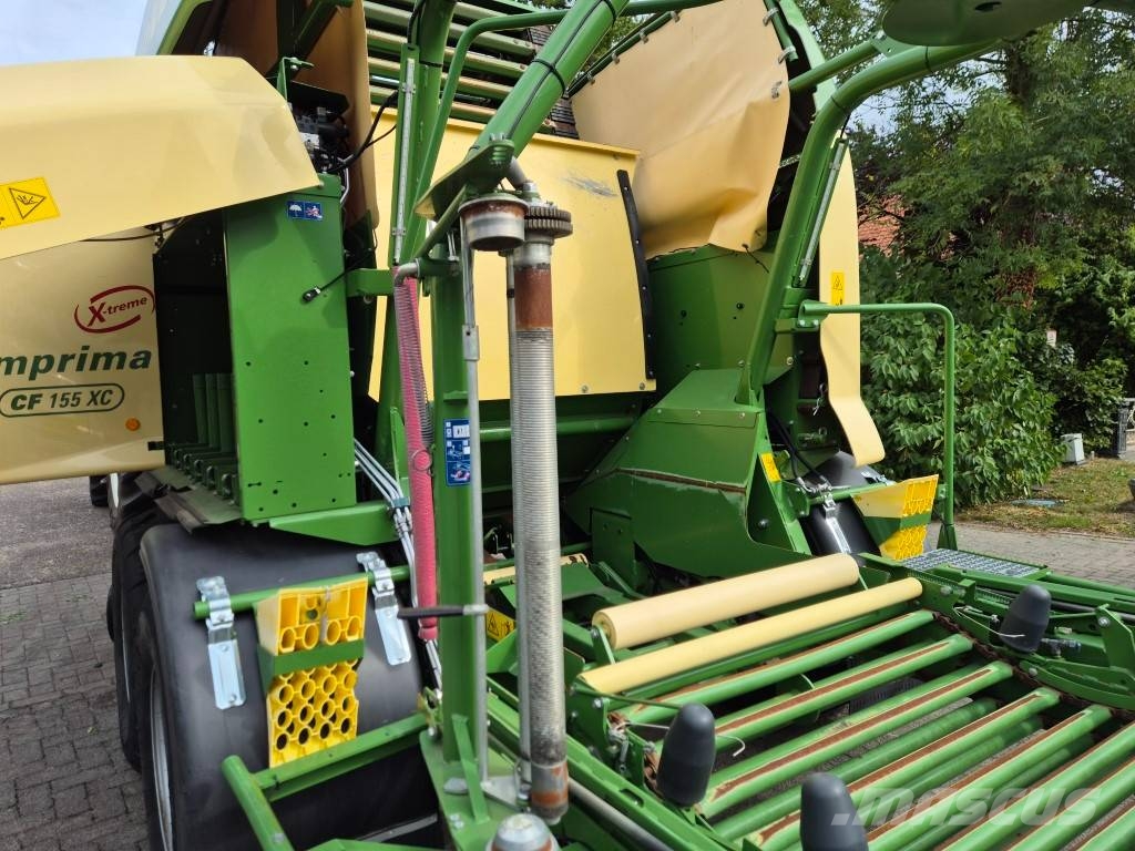 Krone Comprima CF 155 XC محزمات مستديرة