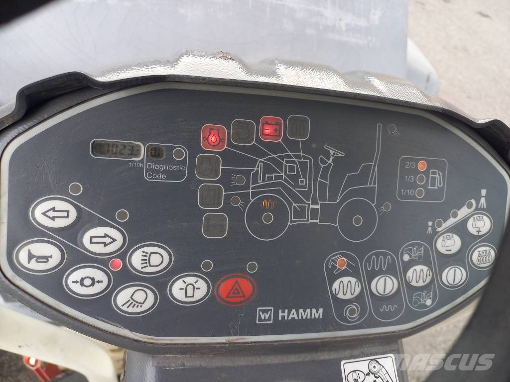 Hamm HD 12 VO مداحل ثنائية الاسطوانة