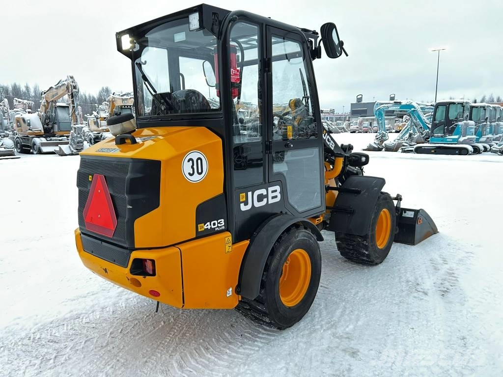 JCB 403 Plus / Tasauskauha, Lämmitin, vähän ajettu! Minilader