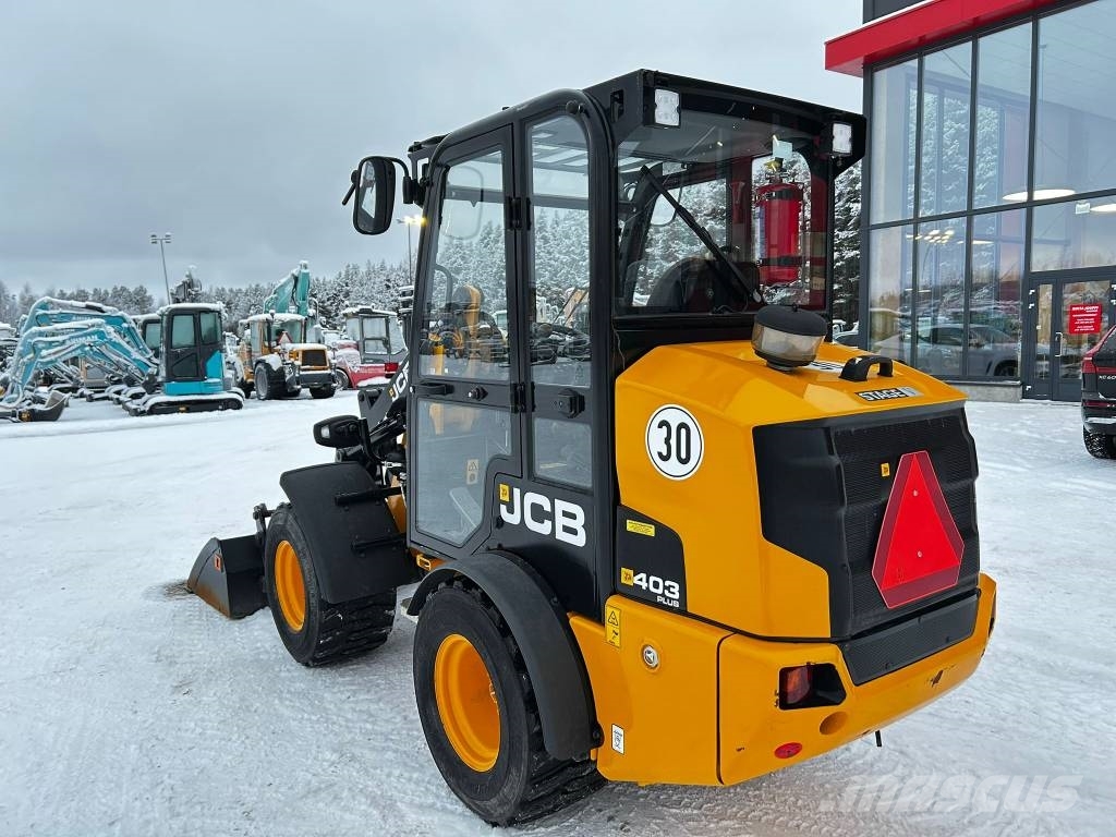 JCB 403 Plus / Tasauskauha, Lämmitin, vähän ajettu! Minilader