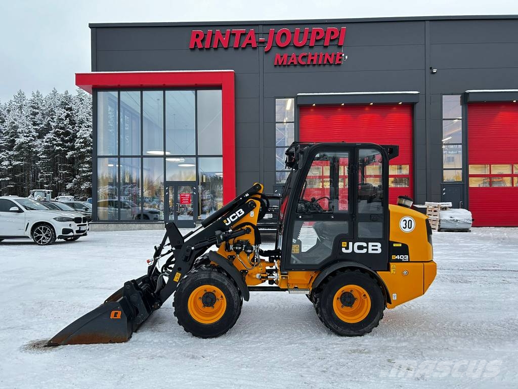 JCB 403 Plus / Tasauskauha, Lämmitin, vähän ajettu! Minilader