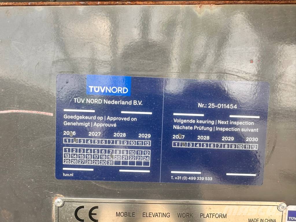 Zoomlion ZT 20 J Nacele cu brat telescopic