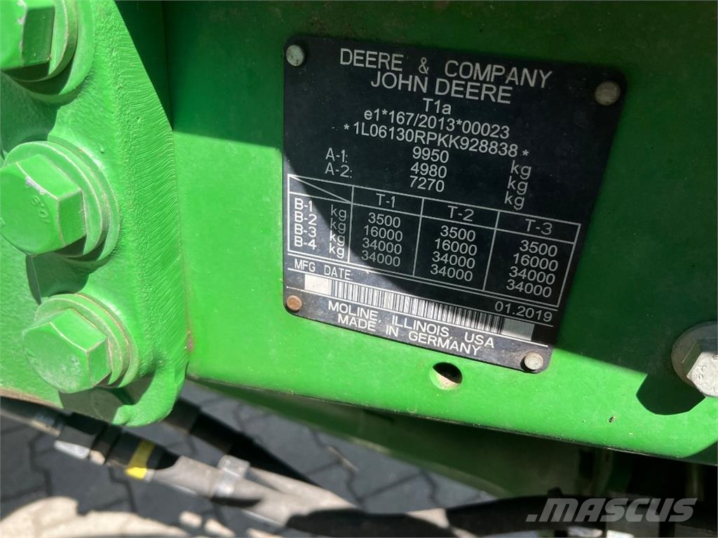 John Deere 6130R Tractors