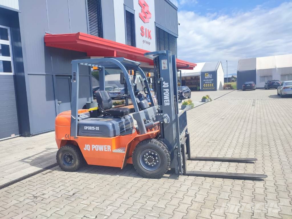 JQ Power Motostivuitor Diesel شاحنات مناولة ذات منصة نقالة يدوية