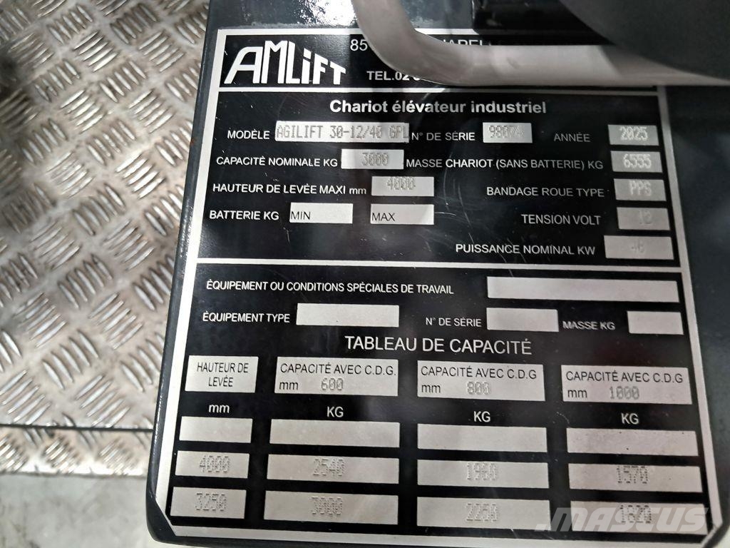 Combilift CB3000/Agilift30-12/40 LPG heftrucks