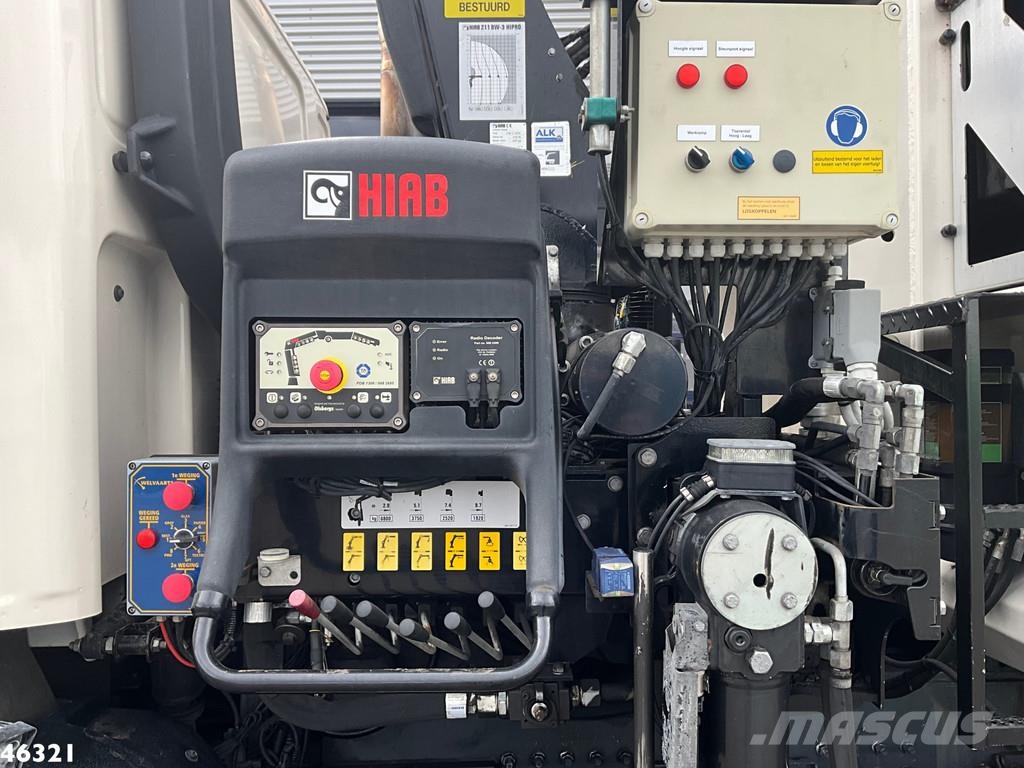 DAF FAN CF 290 Euro 6 Hiab 21 Tonmeter laadkraan Komunalni tovornjaki