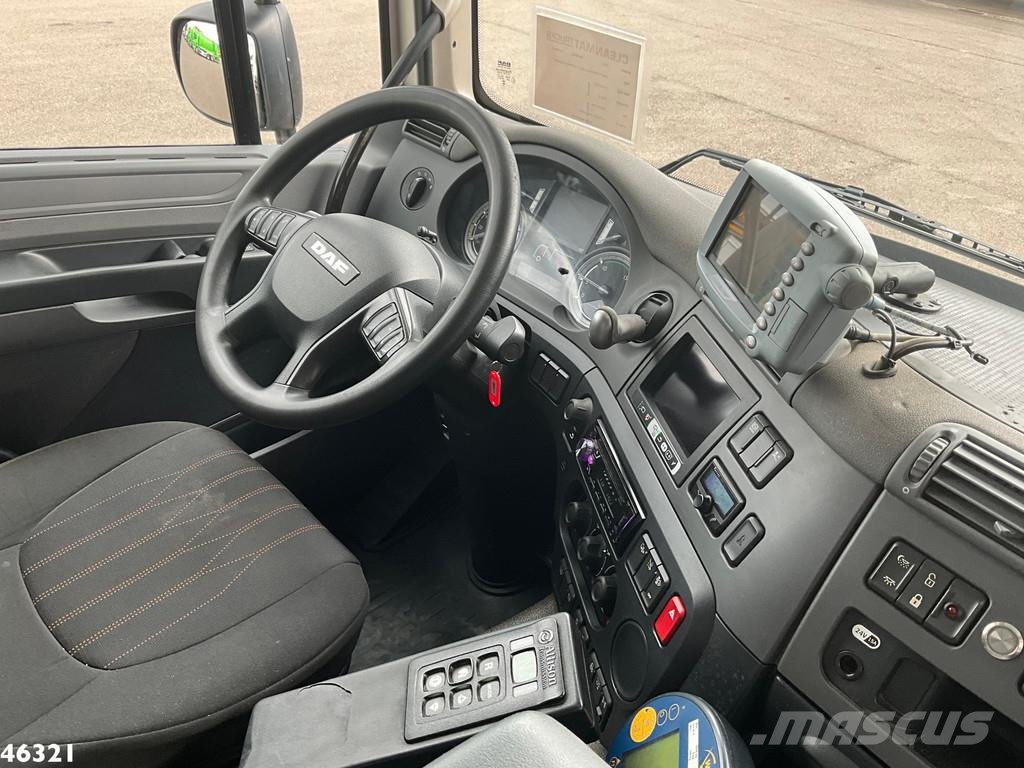 DAF FAN CF 290 Euro 6 Hiab 21 Tonmeter laadkraan Komunalni tovornjaki