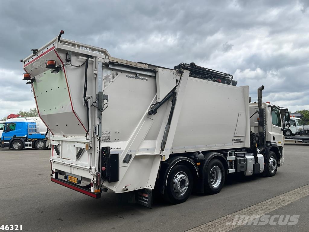 DAF FAN CF 290 Euro 6 Hiab 21 Tonmeter laadkraan Komunalni tovornjaki