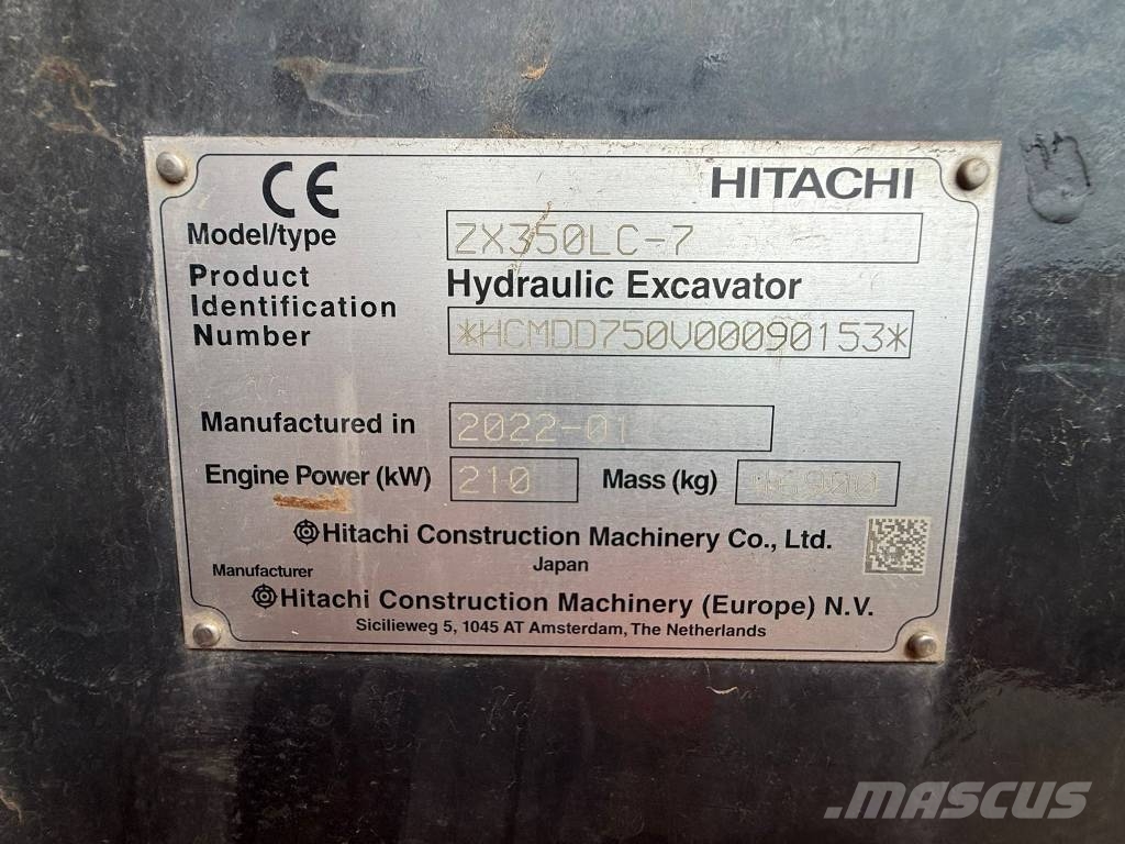 Hitachi ZX 350 LC-7 Muud ekskavaatorid
