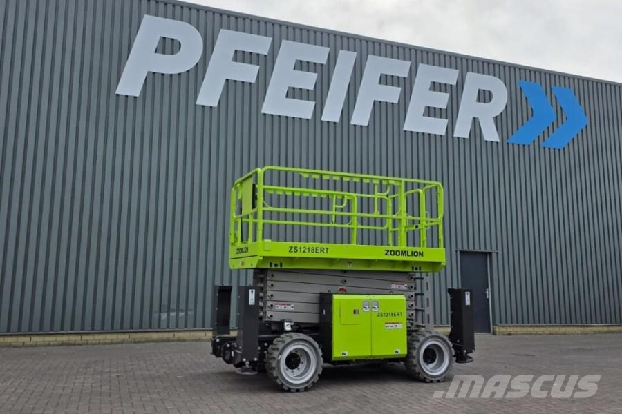 Zoomlion ZS1218ERT Unused, Valid Inspection, Electric, 13.8 Saxliftar