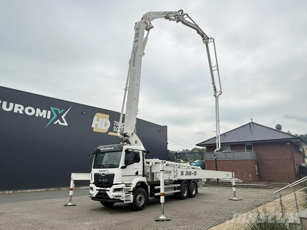 MAN TGS 26.520 SWAN TSP 38-5 160RZ ( 38m ) Betonpomptrucks
