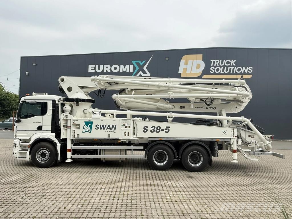 MAN TGS 26.520 SWAN TSP 38-5 160RZ ( 38m ) Bombas de concreto
