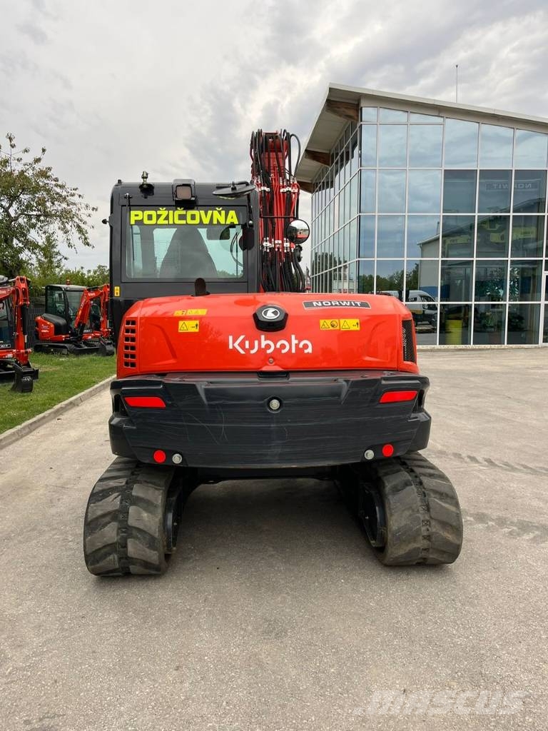 Kubota KX 085-5 delený výložník حفارات وسط 7 طن - 12 طن