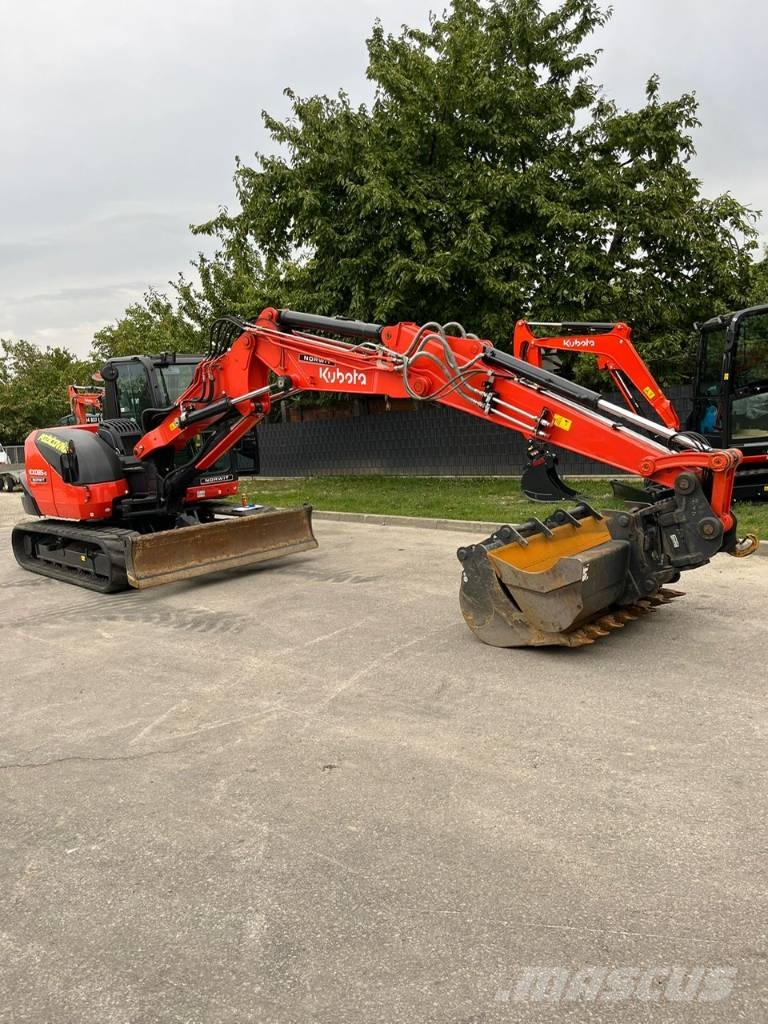 Kubota KX 085-5 delený výložník حفارات وسط 7 طن - 12 طن